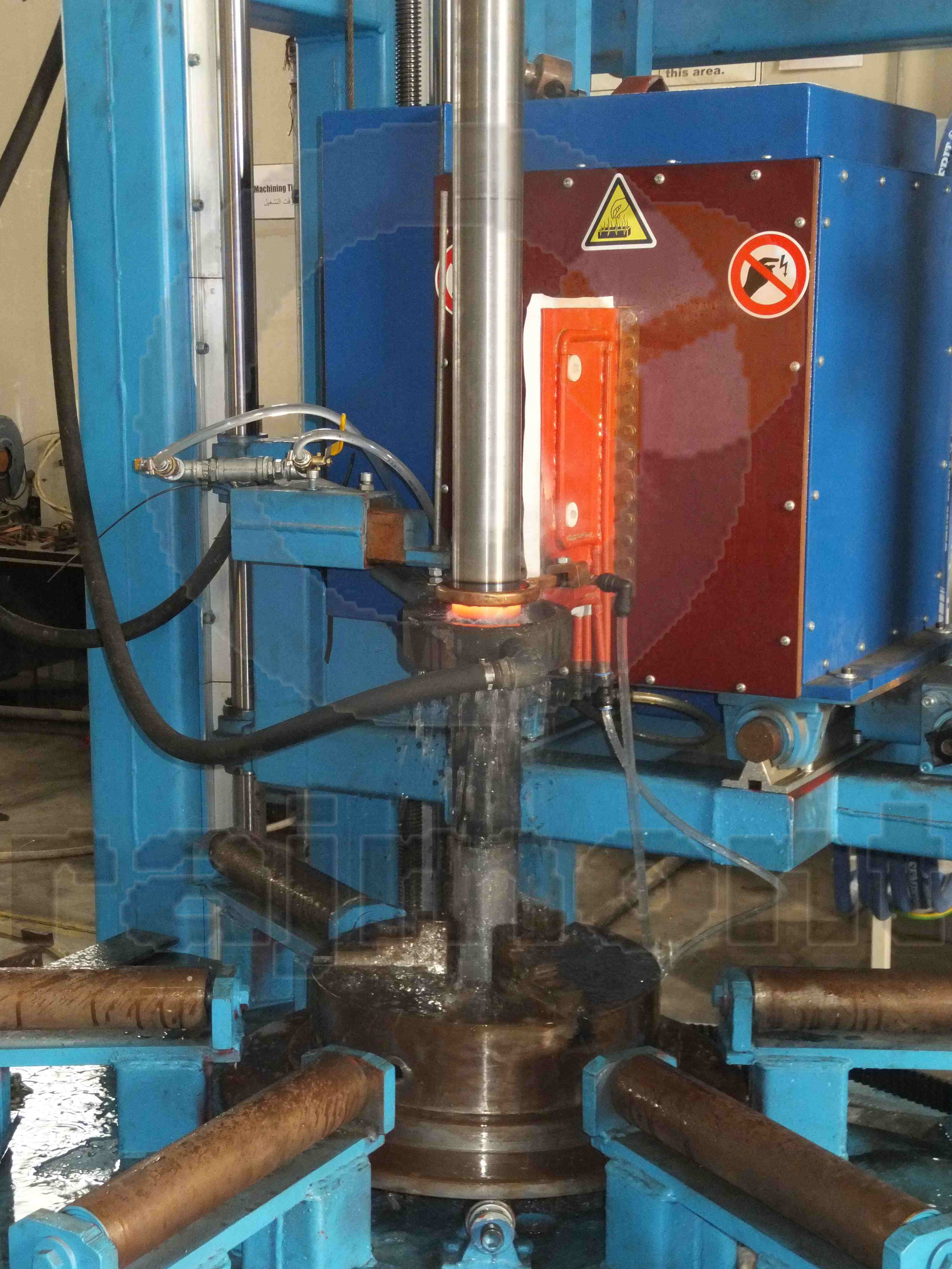 Induction hardening, induction heating, hardening machine
